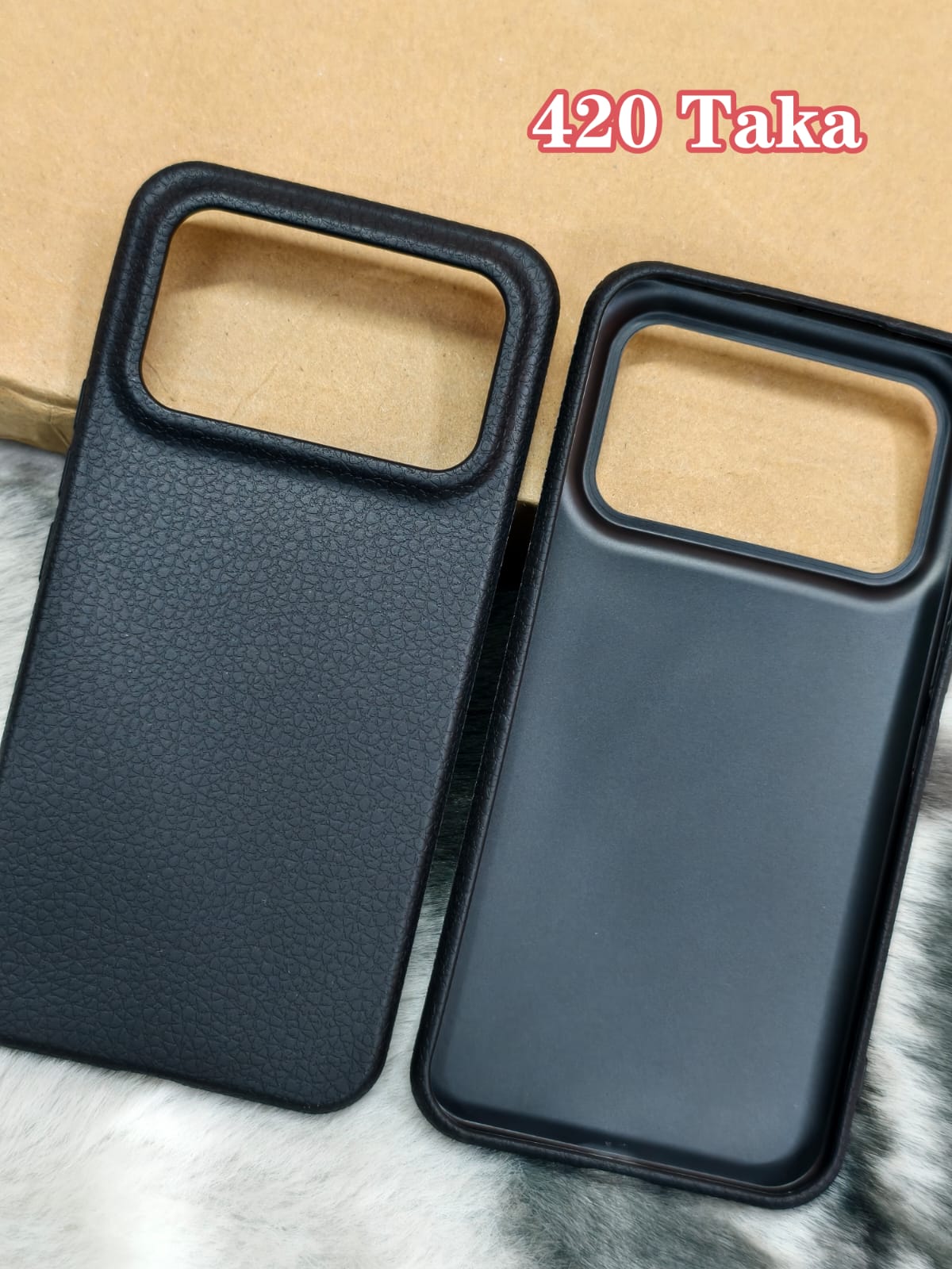 Redmi K90 / K90 Pro Max Leather Texture Soft Silicon Case